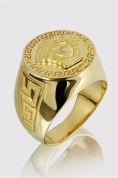 men's Versace ring